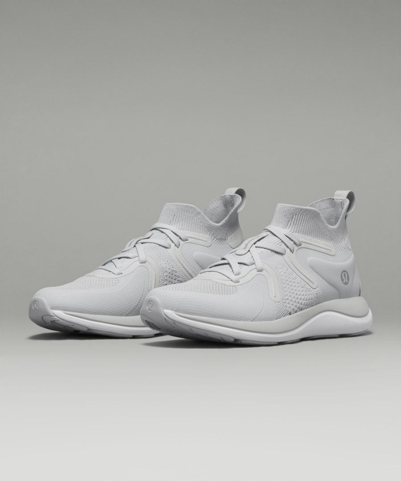 Zapatillas Lululemon Chargefeel 2 Mid Mujer Blancas Plateadas Chile | 635BYMEGC