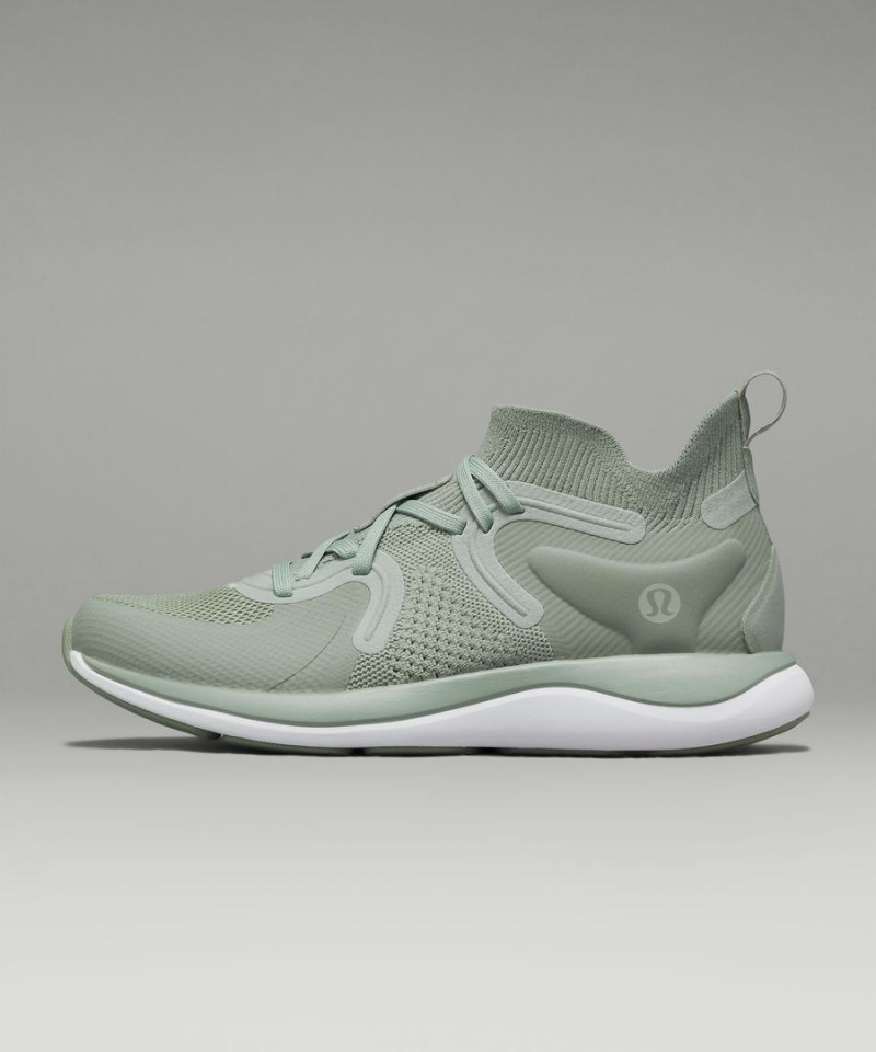 Zapatillas Lululemon Chargefeel 2 Mid Mujer Verde Oliva Claro Blancas Chile | 309VTIQKY