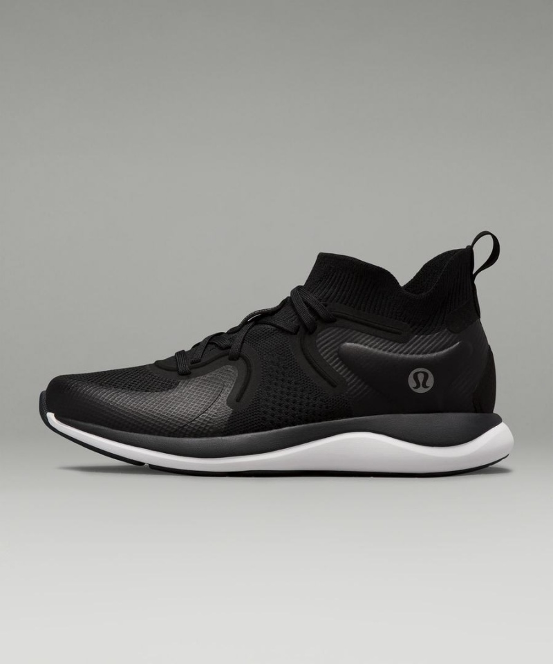 Zapatillas Lululemon Chargefeel 2 Mid Mujer Negras Blancas Chile | 087WLXNJP