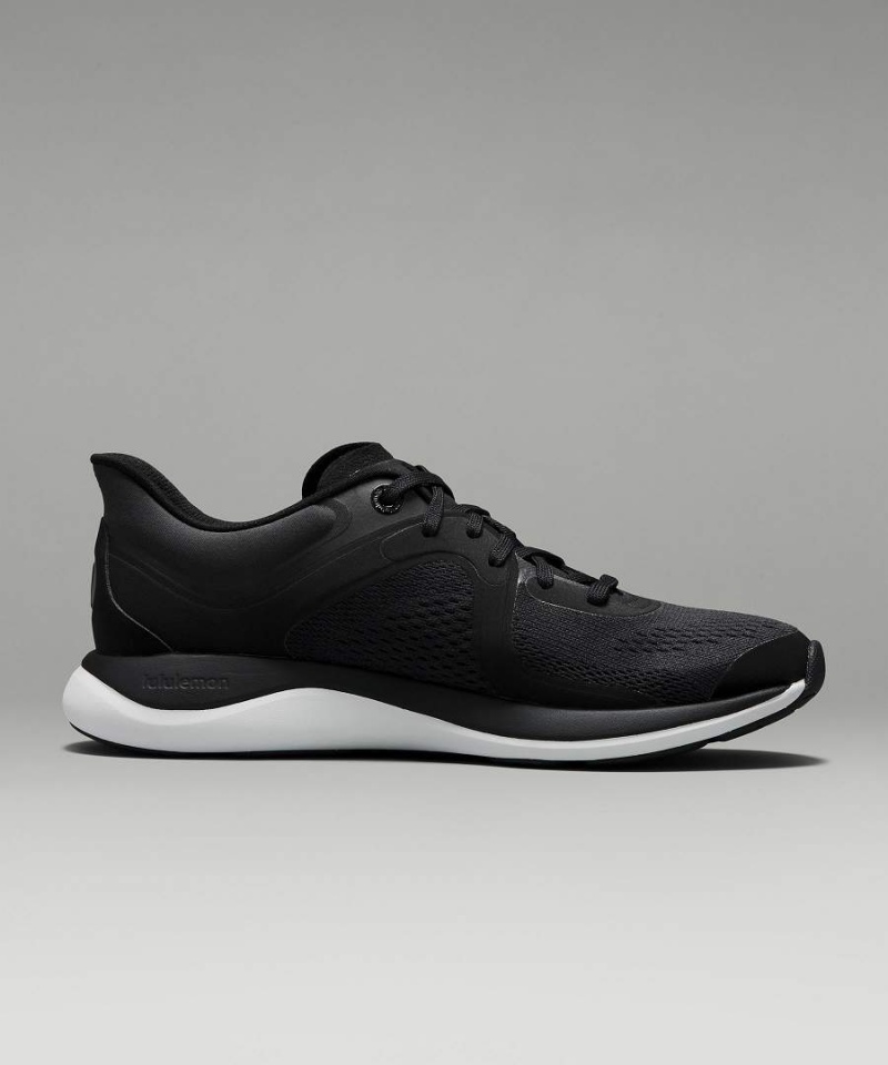 Zapatillas Lululemon Chargefeel Low Mujer Negras Blancas Chile | 817JTDQIV