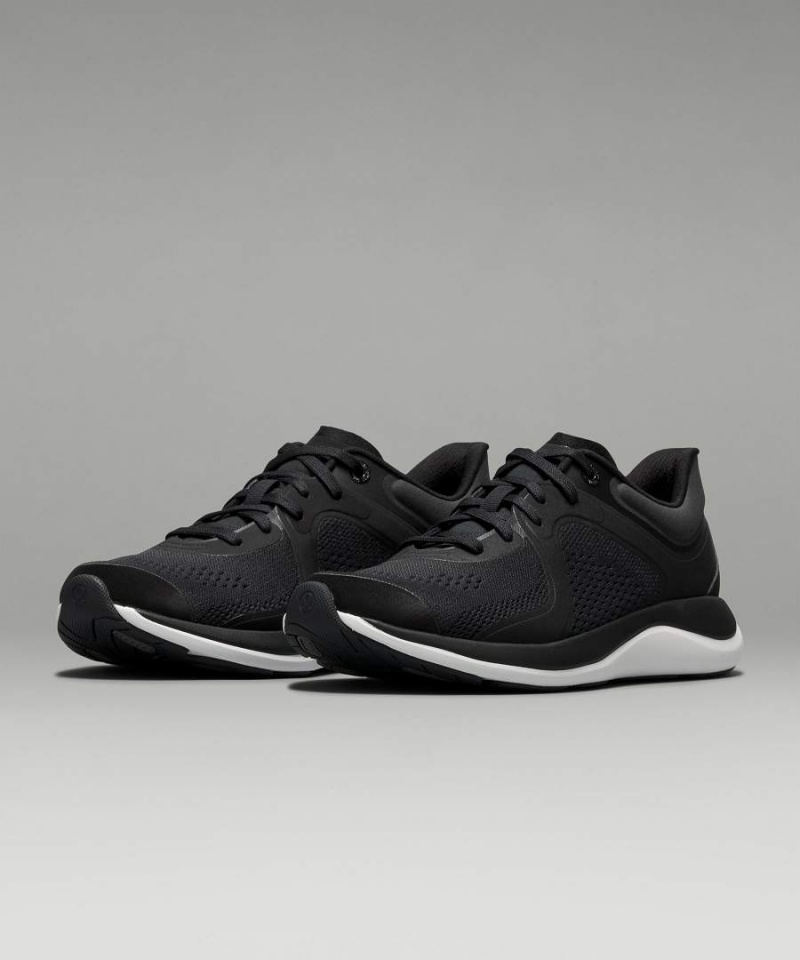 Zapatillas Lululemon Chargefeel Low Mujer Negras Blancas Chile | 817JTDQIV