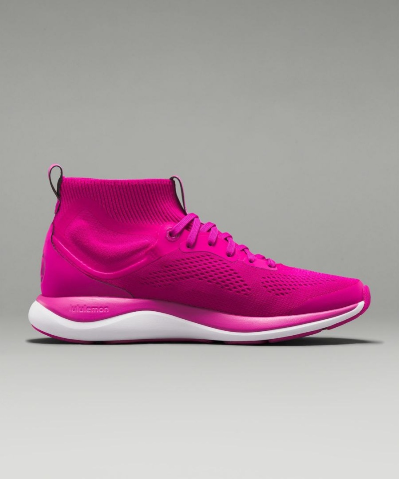 Zapatillas Lululemon Chargefeel Mid Mujer Rosas Blancas Chile | 583JGCUFB