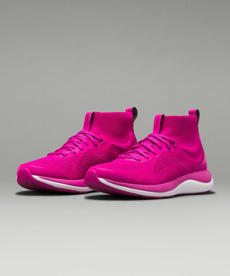 Zapatillas Lululemon Chargefeel Mid Mujer Rosas Blancas Chile | 583JGCUFB