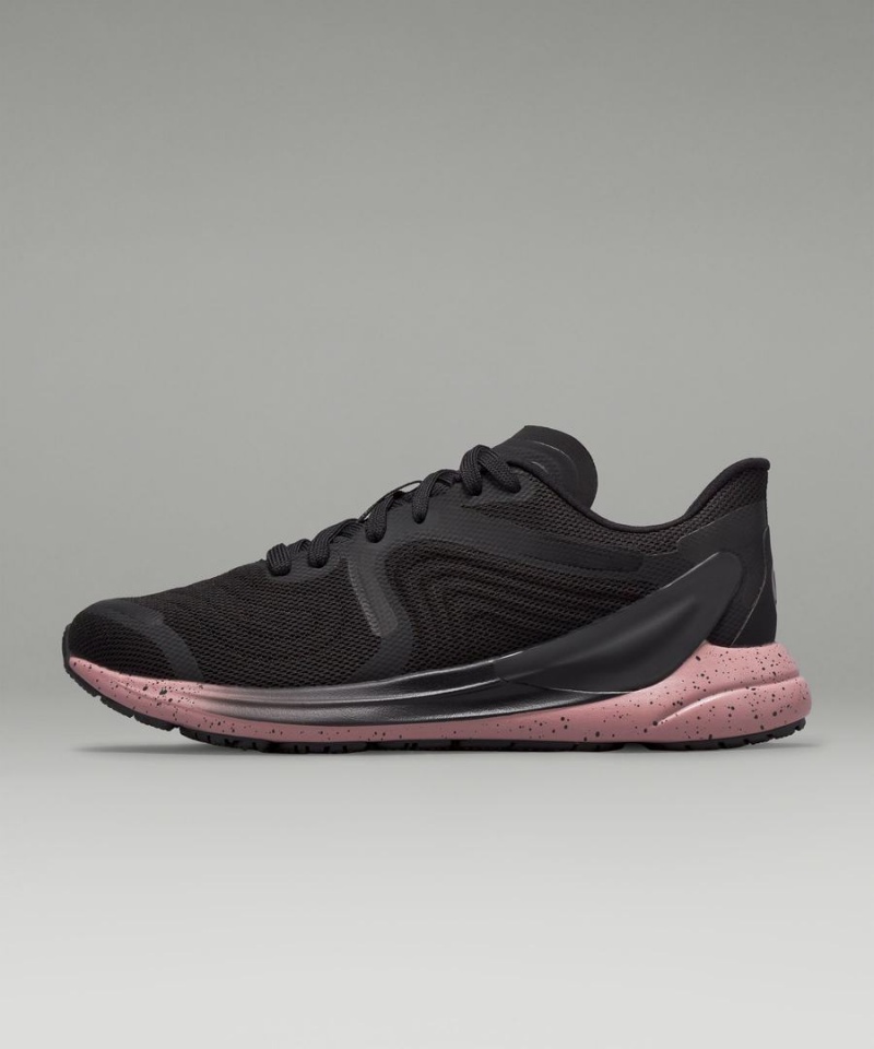 Zapatillas Running Lululemon Blissfeel 2 Mujer Negras Negras Rosas Moradas Chile | 713ZBSRXF