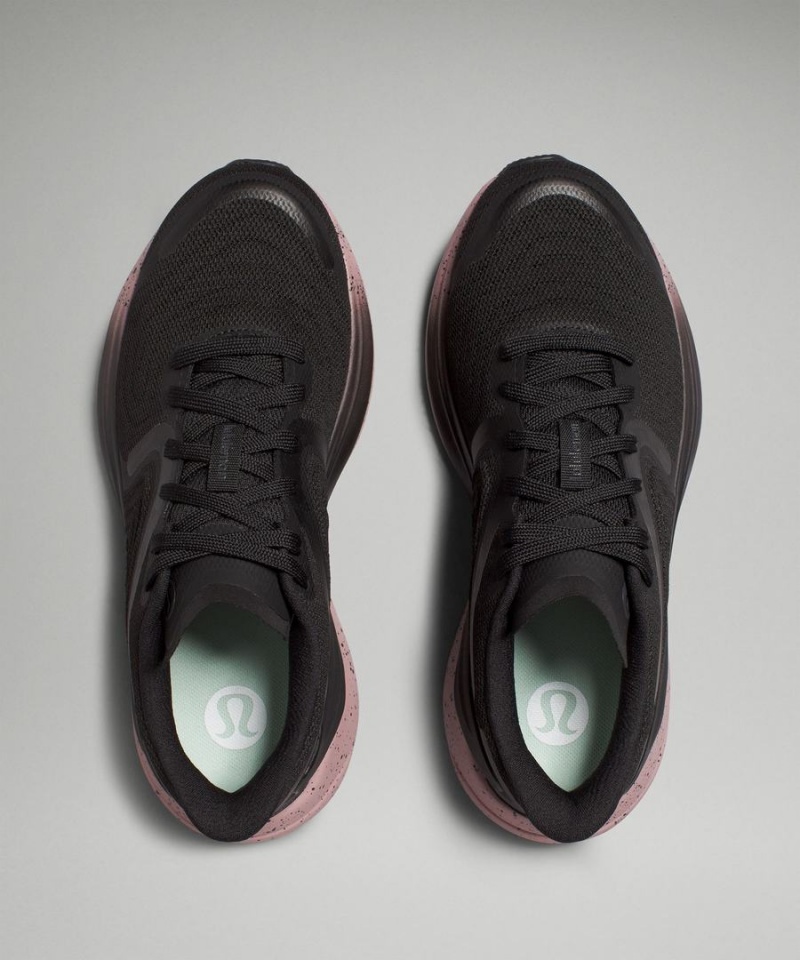 Zapatillas Running Lululemon Blissfeel 2 Mujer Negras Negras Rosas Moradas Chile | 713ZBSRXF
