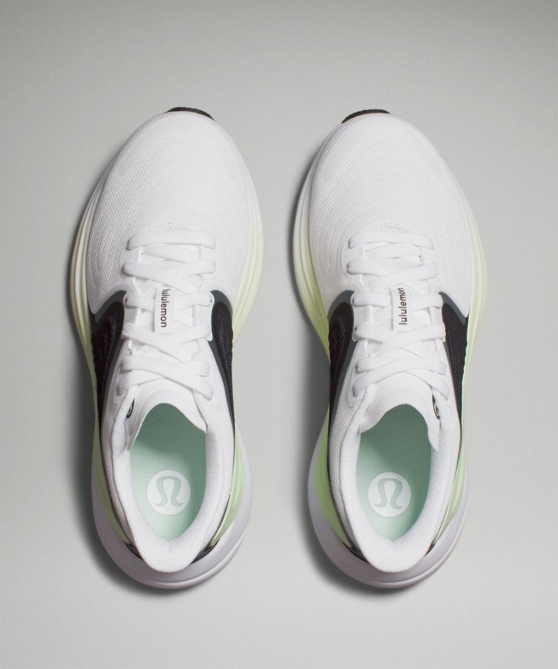 Zapatillas Running Lululemon Blissfeel 2 Mujer Blancas Negras Verde Chile | 054COUGYZ