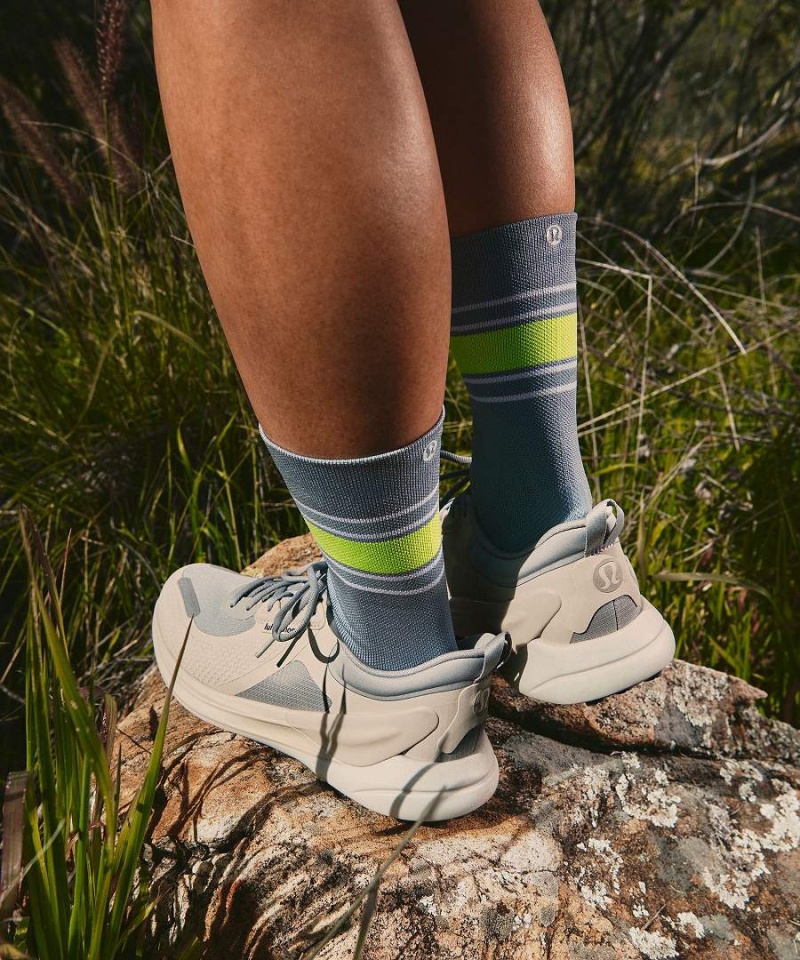 Zapatillas Running Lululemon Blissfeel Trail Mujer Plateadas Chile | 682PUHSIB