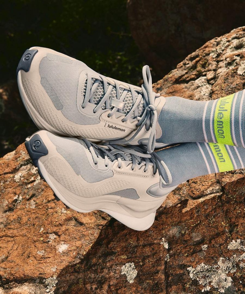 Zapatillas Running Lululemon Blissfeel Trail Mujer Plateadas Chile | 682PUHSIB