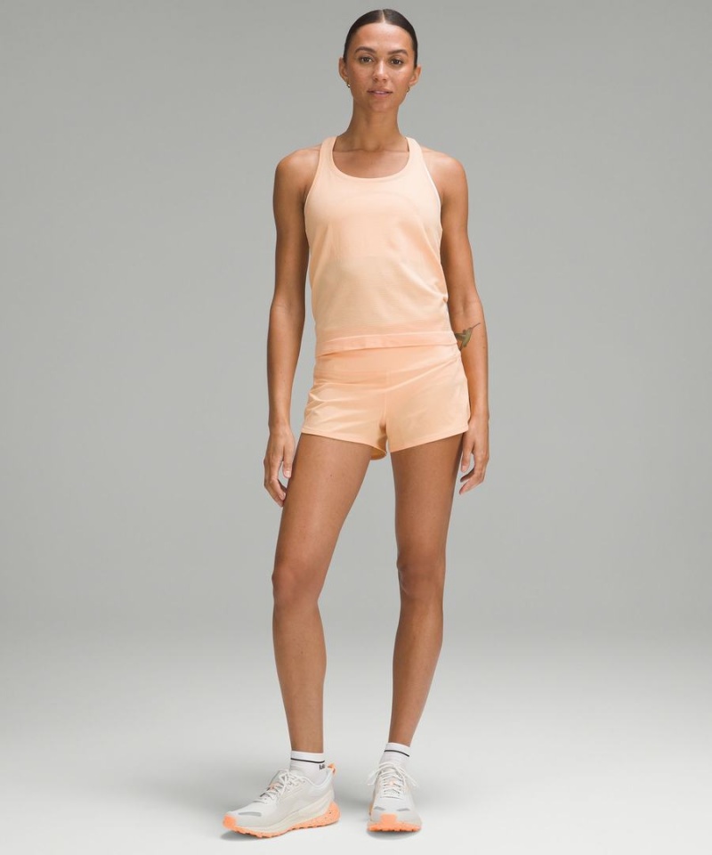 Zapatillas Running Lululemon Blissfeel Trail Mujer Beige Naranjas Chile | 425ZQASUX