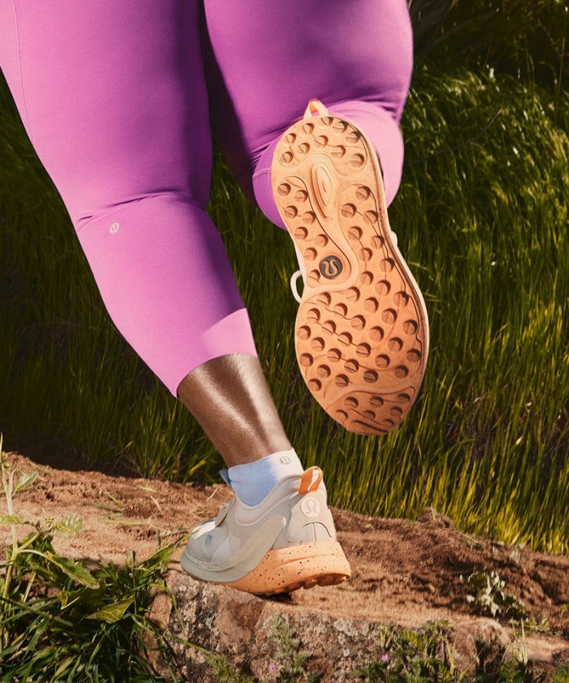 Zapatillas Running Lululemon Blissfeel Trail Mujer Beige Naranjas Chile | 425ZQASUX