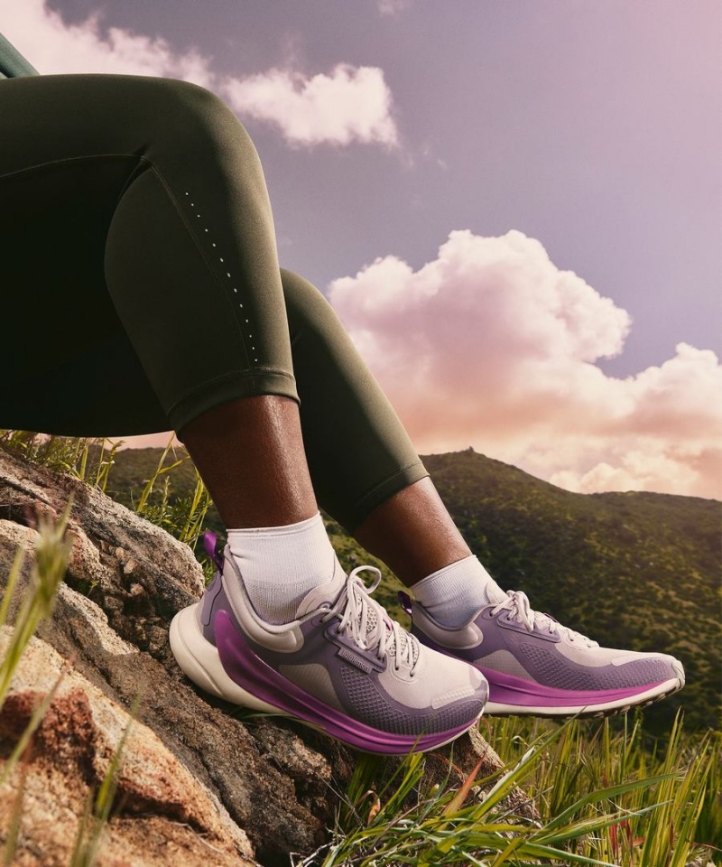 Zapatillas Running Lululemon Blissfeel Trail Mujer Moradas Moradas Gris Moradas Chile | 294IGEYWJ