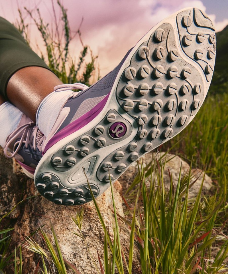 Zapatillas Running Lululemon Blissfeel Trail Mujer Moradas Moradas Gris Moradas Chile | 294IGEYWJ