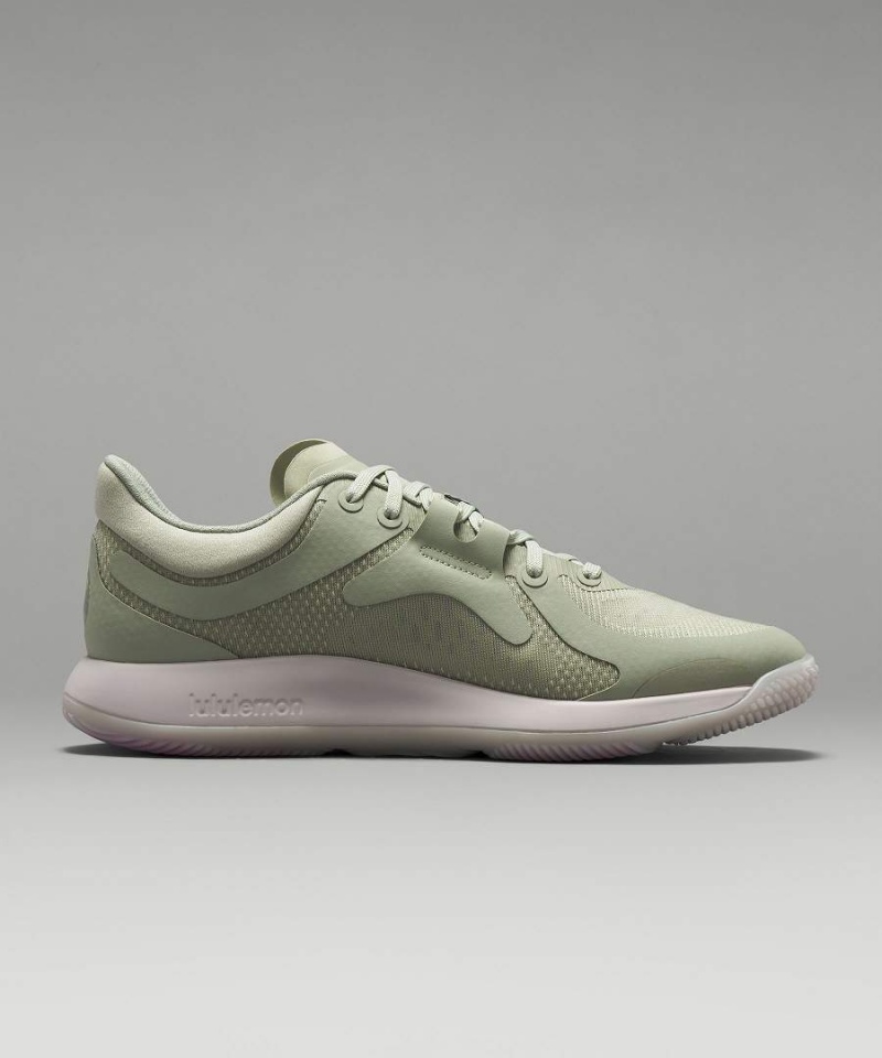 Zapatillas Training Lululemon Strongfeel Mujer Verde Oliva Claro Rosas Chile | 187MRAPWT