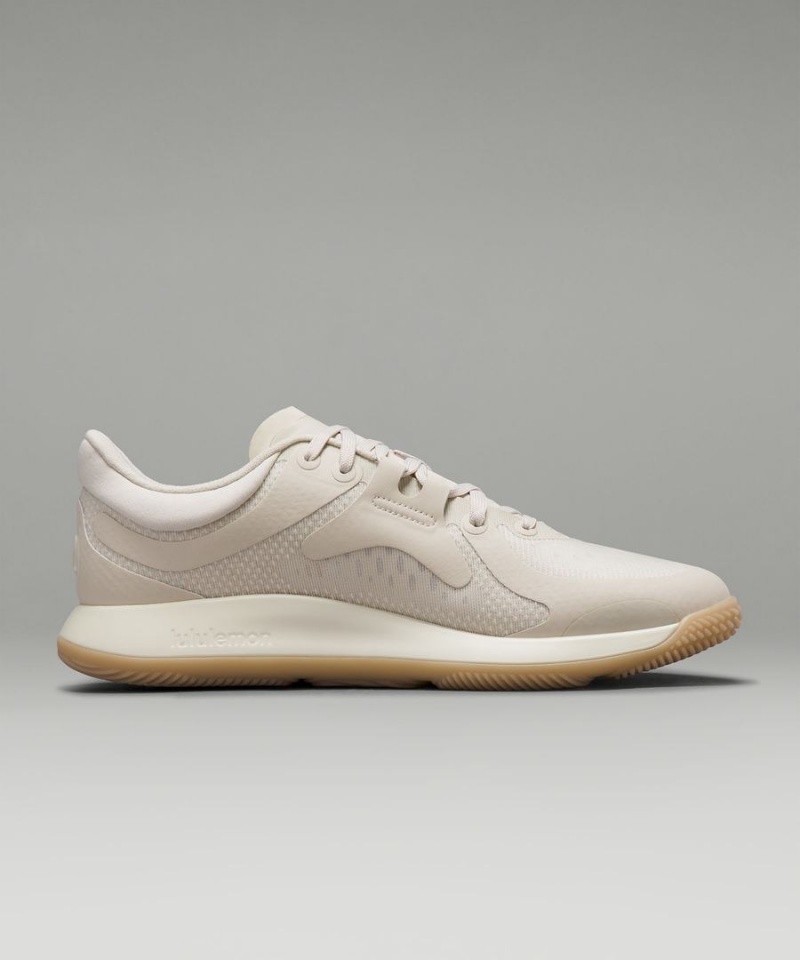 Zapatillas Training Lululemon Strongfeel Mujer Beige Blancas Limón Chile | 672CPIHOU